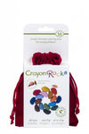 Crayon Rocks, Crayons in a Rock Shape, 16 Count, Tripod Grip Made For Handwriting Development in Kids and Toddlers, Fun & Educat