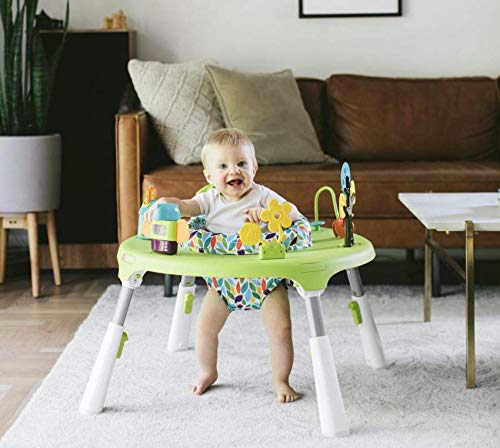 ORIBEL PortaPlay Baby Activity Center: Development Focused Toys. Foldable, Portable, and Transforms to a Play Table, Unisex (For