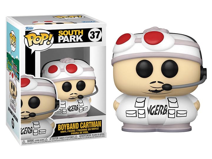 Funko South Park Boyband + Protector: Pop! Animation Vinyl Figure (Bundled With Toybop Box Protector Collector Case) (Boyband Ca