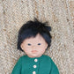 Miniland Baby Doll Asian Boy With Down Syndrome 15'' Polybagged, Multicolor