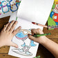 Bulk Coloring Books For Kids (72 Pack) Mini Coloring Books & Crayons, Party Favors, Fun Activity, Giveaways, Mini Travel Books |