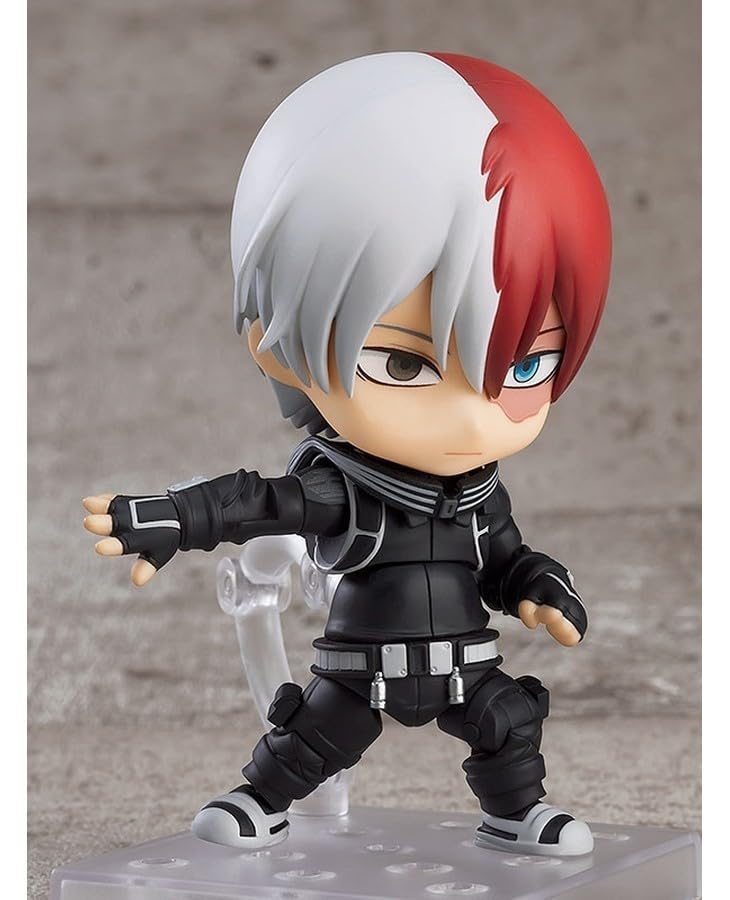 Good Smile My Hero Academia: Shoto Todoroki (Stealth Suit Ver.) Nendoroid Action Figure,Multicolor