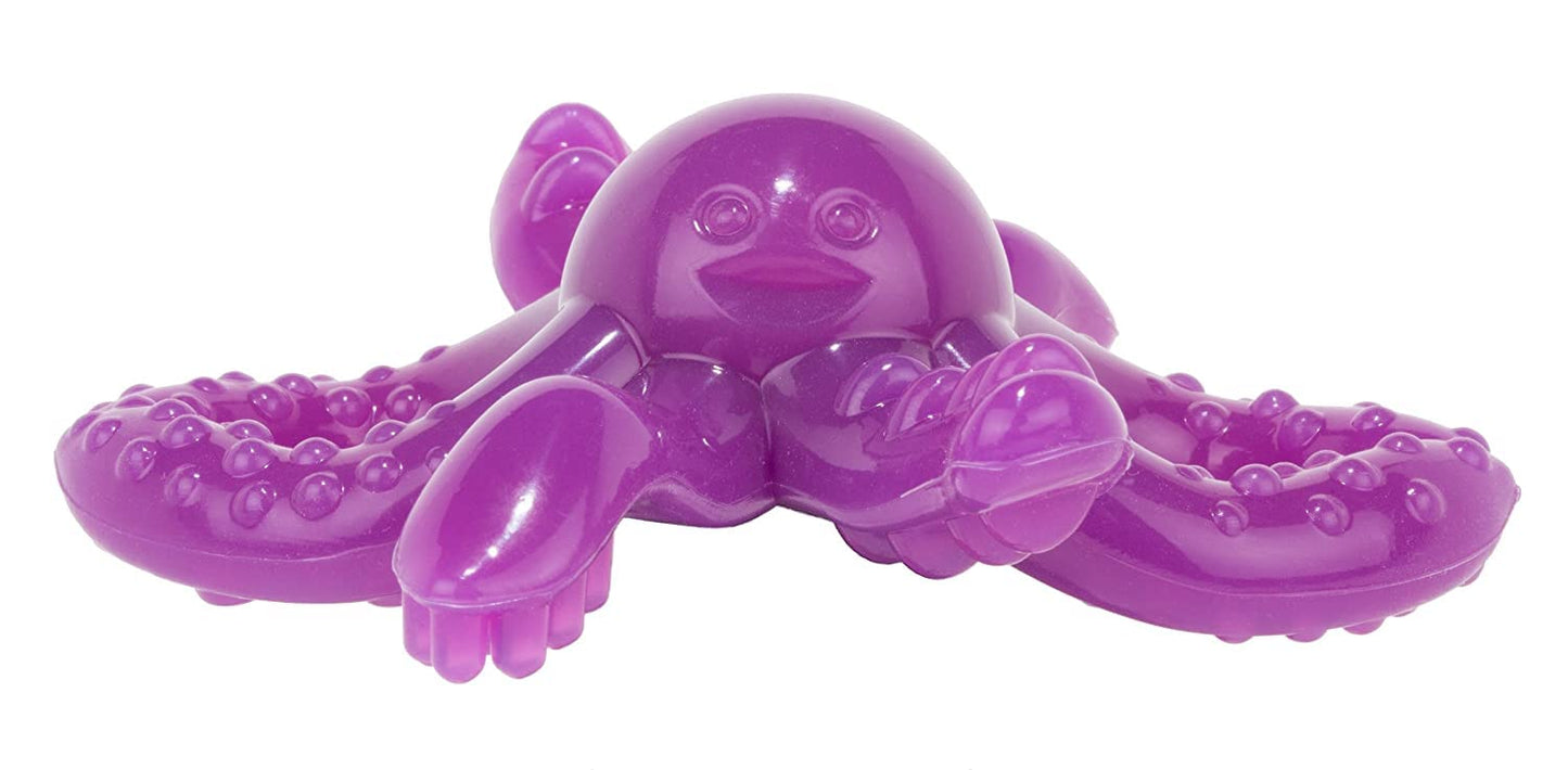Baby Banana Octopus Teething Toy - Silicone Training Toothbrush for Infants, 1 Count