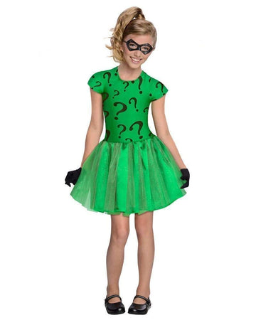 Rubies  279933 Halloween Girls Riddler Tutu Dress Costume - Small