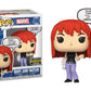 POP Marvel Spider-Man Mary Jane Watson Vinyl Figure 3.75" Multicolored with Box Protector Case C10597121