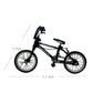 kidbeile Mini Finger Bike Toy - Alloy Mountain Bicycle Model with Tools, Movable Parts, Gift for Kids & Collectors (Black)