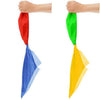 R.S.Magic Tricks Silk Magic Props Color Changing Silk Double Magic Tricks, Multicolor