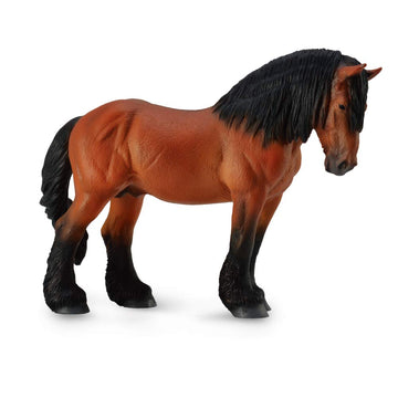 Collecta Ardennes Stallion-Bay Horse Toy