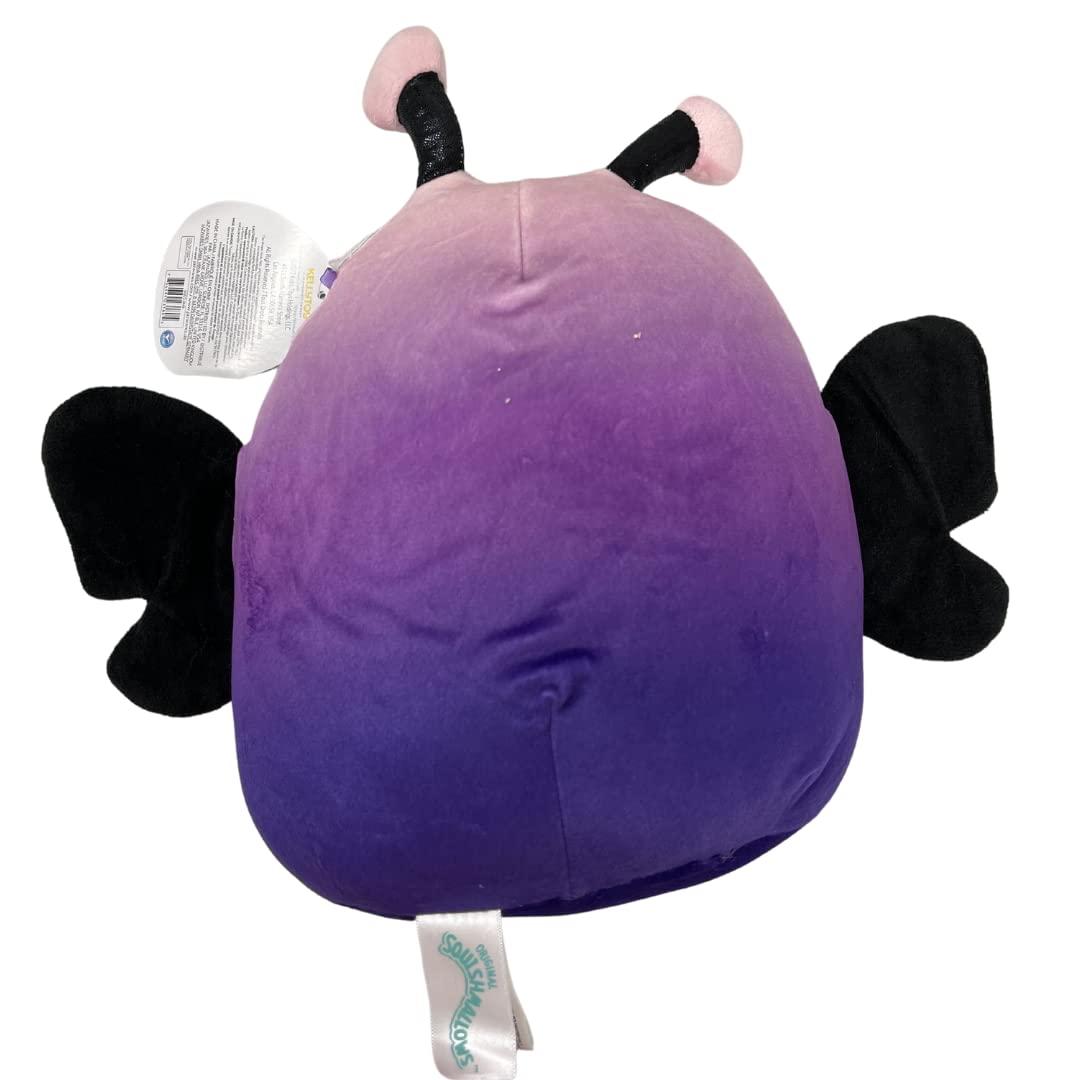 Squishmallows 8 Inch Plush Toy - Rida Purple Butterfly Soft Animal