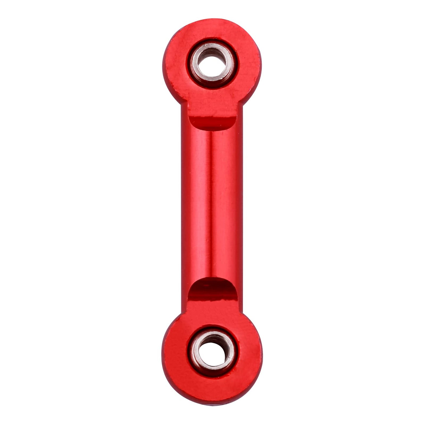 AllinRC Aluminum Servo Steering Rod Tie Links for 6S Arrma Kraton Notorious Mojave Infraction Felony BLX (Red)