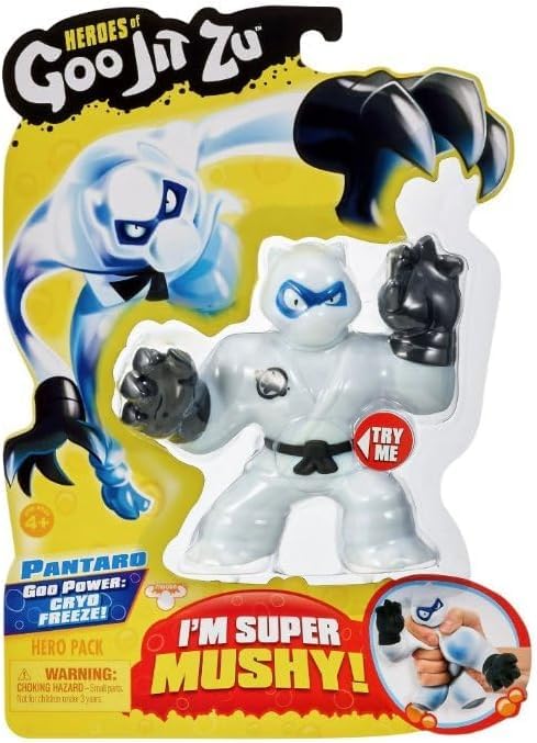 Letunis Heroes of Goo JIT Zu Pantaro The Panther Stretch Figure - Super Mushy Fun for Kids