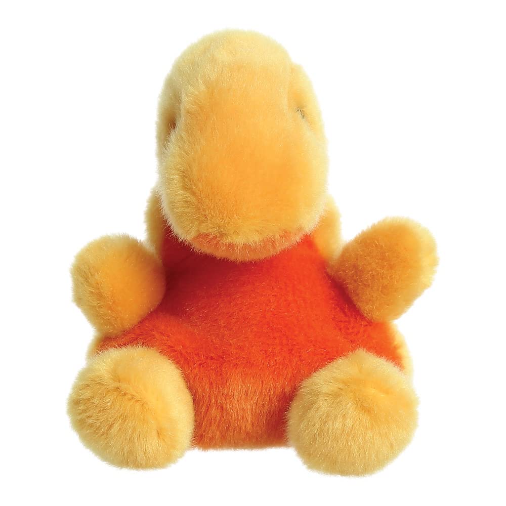 Aurora, 33618, Palm Pals Thunder Bronto Dinosaur, 5In, Soft Toy, Yellow