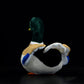 Double Bread 12' Mallard Duck Plush, Realistic Mallard Duck Stuffed Animal, Soft Lifelike Green Duck Toys Real Plushie Toy Gifts For Kids