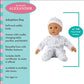 Madame Alexander 14' Adoption Day Baby Girl Doll, Medium Skin Tone, Brown Eyes,20453