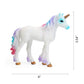 Uandme 8Pcs Unicorn Toy Figurine Set Unicorn Cake Toppers For Party, Birthday, Imaginative Toy Gift For Kids