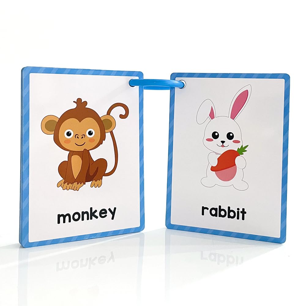 Lachilly Animals Learning Flashcards, High Frequency Words, Beginning Reading, Kindergarten To 1St Grade, Esl Teaching Materials