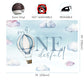 1st Happy Birthday Backdrop for Boy Mr.Onederful Baby Boy Kids One Year Old Party Decorations Banner Supplies Blue Clouds Hot Ai