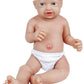 Vollence 12'' Realistic Full Body Silicone Baby Doll - Boy