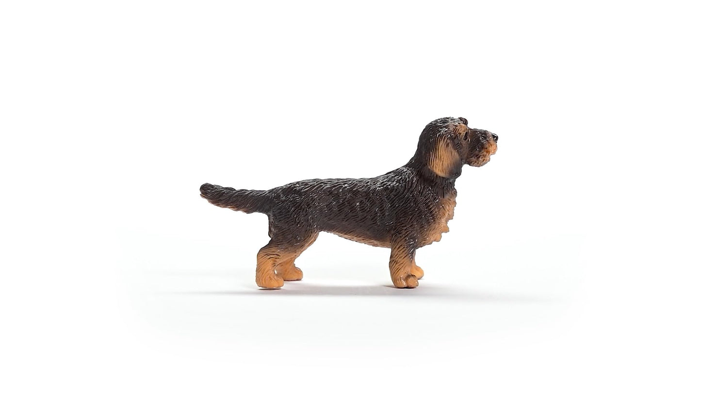Schleich Farm World New 2024 Farm Animal Toy Wire Haired Dachshund Dog Toy Figurine