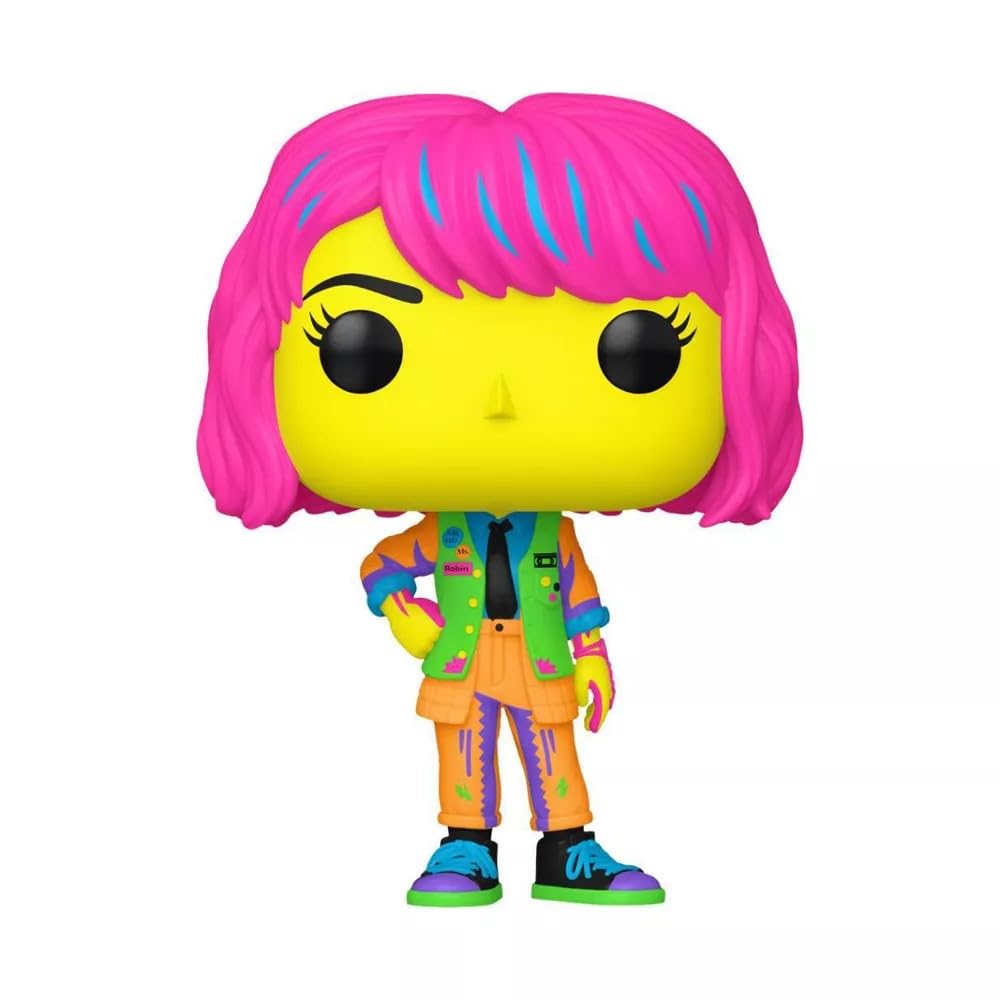 Funko Pop Tv: Stranger Things Robin & Steve Black Light Vinyl Figures - 2Pk 2024 Target Con Excluisve
