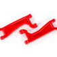 Traxxas 8998R - WideMaxx Upper Suspension Arms, Red, Maxx