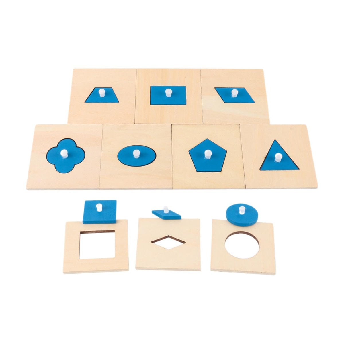 Jazzy Pearls Wooden Geometry Puzzle Sensory Toy Easy Use Fine Motor Skills Montessori Toy|Toys & Hobbies | Educational | Other E