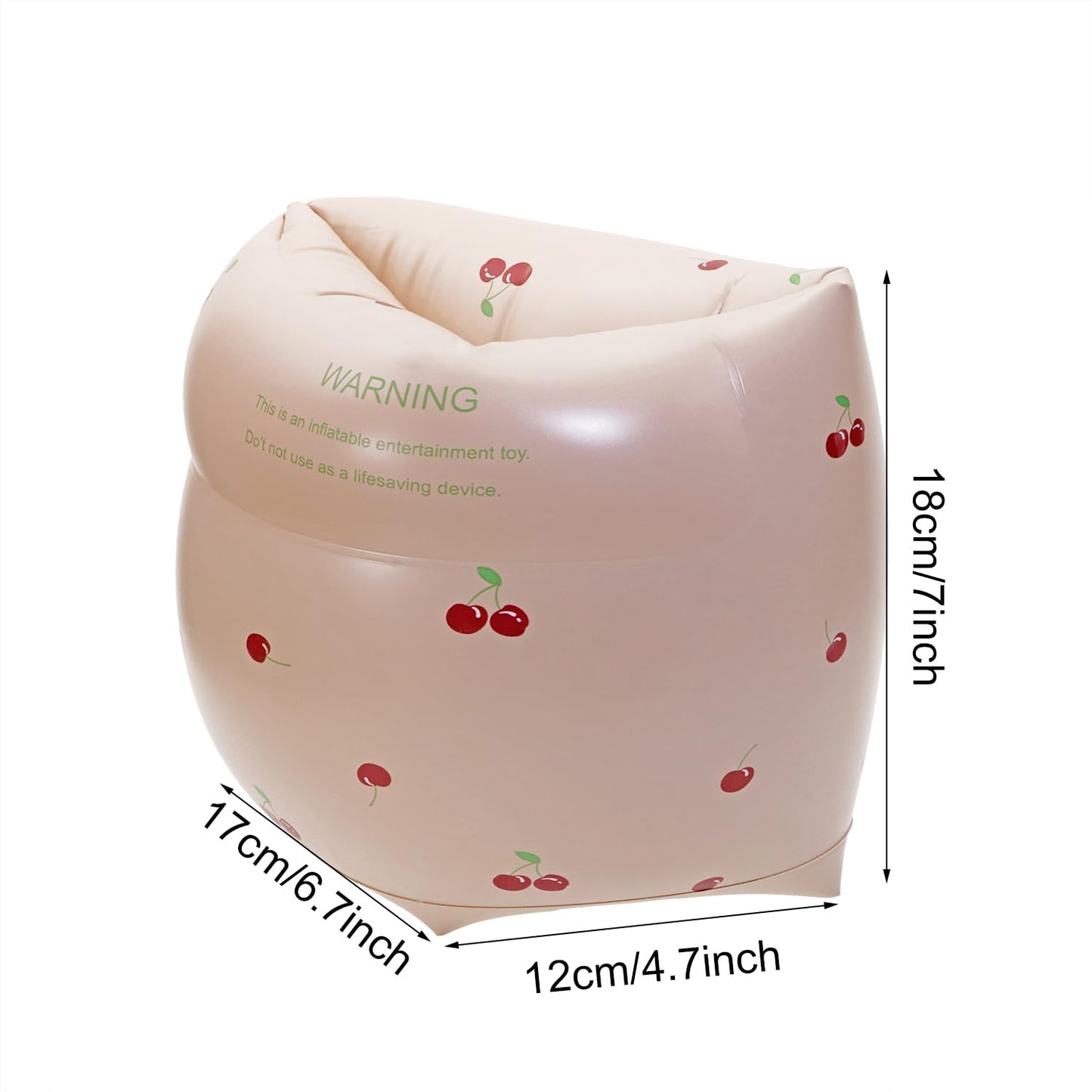 Penta Angel Swim Arm Floats 2Pcs PVC Inflatable Arm Band Flotation Sleeves Tubes Blow Up Water Rings for Women Men Summer Outdoo