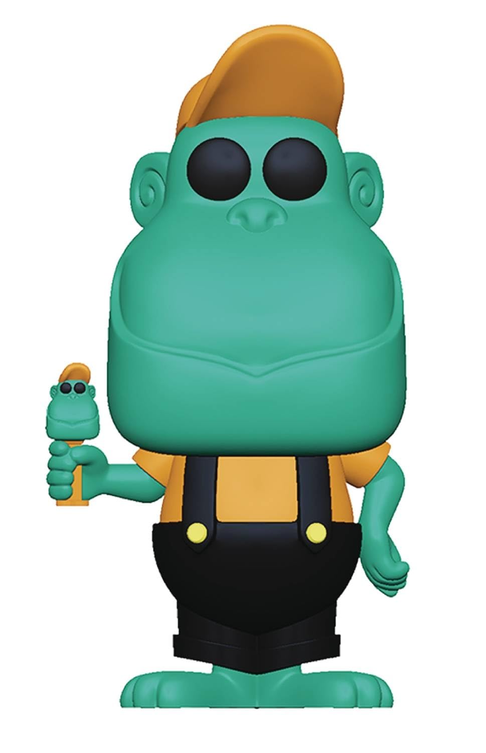 Mimic The Monkey: Fun Ko Pop! Ad Icons Vinyl Figure & 1 Compatible Graphic Protector Bundle (064-43230)