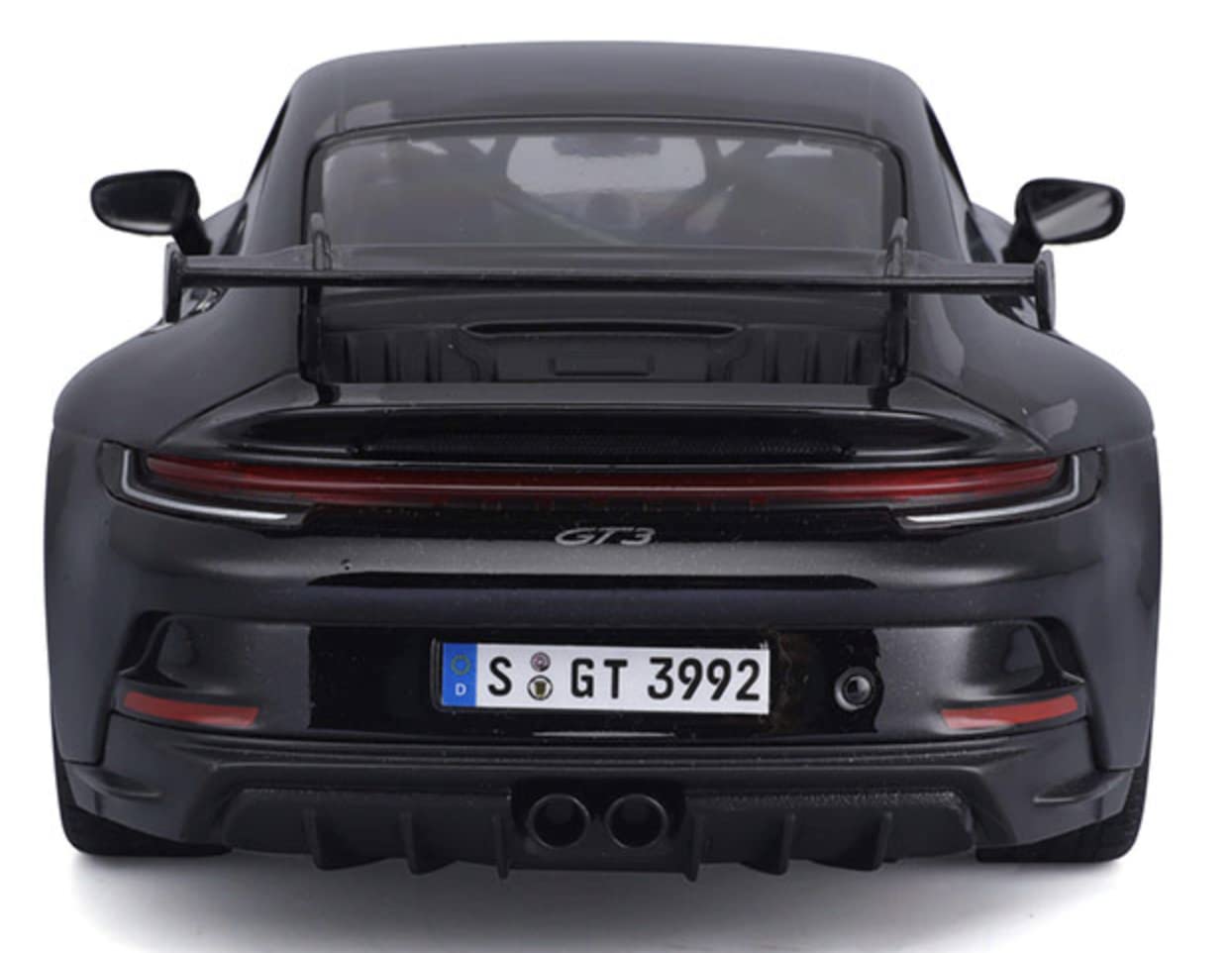 Maisto May Cheong Group M36458BK 1:18 Scale Porsche 911 GT3 2022 Children's Car Black