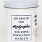 Dollhouse Miniature Wallpaper Mucilage