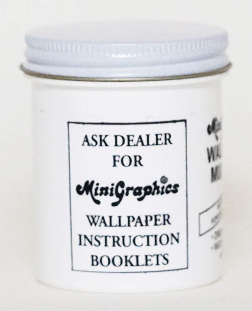 Dollhouse Miniature Wallpaper Mucilage