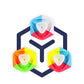 Bukefuno Qy Qidi S 2X2 Cube Magic Color Puzzle 2X2X2 Cube Stickerless Speed Cubes Toy