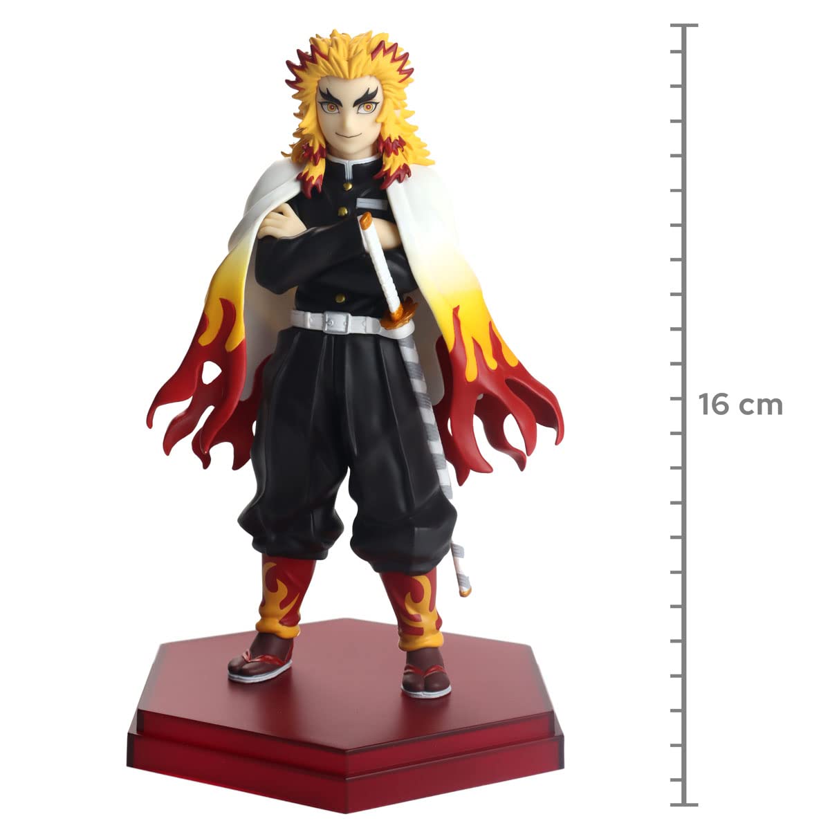 Good Smile Demon Slayer: Kimetsu No Yaiba: Kyojuro Rengoku Pop Up Parade Pvc Figure, Multicolor