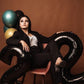 40 Inch Black Number Balloons, Large Digital 9 Balloon, Foil Mylar Balloons Decorations For 9 19 90 Birthday Party, Engagement,