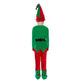 Sunhukus Christmas Elf Costume For Kids 6Pcs Santa Claus Helper Costume Velevt Outfit Elf Hat Boot Covers Ears Belt(S)