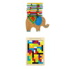 Enakshi Colorful Wooden Puzzle Toy with Elephant Balance Beam Game|Toys & Hobbies | Preschool Toys & Pretend Play | Wooden & Han
