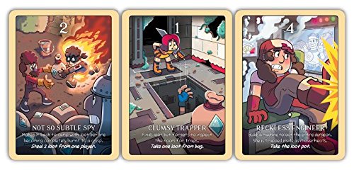 Golden Bell Studios Venture Party: A Fast & Funny Card Game For Unlucky Heroes, Blue