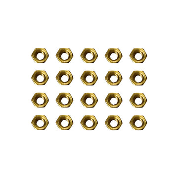 Ebco 10X Trucks & 40X Screws & 20X Nuts & Spanner Tool For 96Mm Fingerboard Skateboard Wooden Deck Parts Kit,Unisex Children