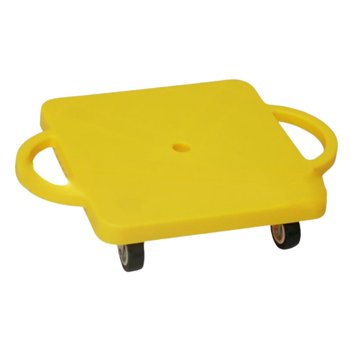 MERISHOPPSports Scooter Board with Handles Sitting Scooter for Outdoor Activities Gym Yellow|Sporting Goods|Outdoor Sports|Scoot