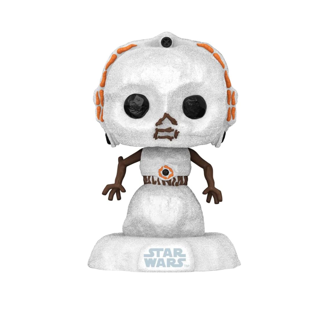 Funko Pop! Star Wars: Holiday - C-3Po Snowman Bundled With A Byron 'S Attic Pop Protector