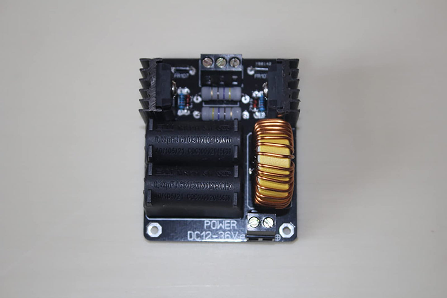 Yoqanr Mini DC Induction Jacobs Ladder Kit - Medium to Large - Copper - Tesla Coil Experiment Toy