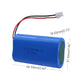 Qimoo 3.7V Lithium Batteries 5200mah Rechargeable Battery Pack Lithium Ion Batteries with XH2.54mm Connector 3.7 Volt Batteries