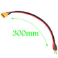 WOODGUILIN XT30 Connector Plug,4mm Banana Plugs Battery Charge Lead Adapter,with 16AWG 30CM Cable Connector,Battery Connect Cabl