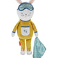 Fisher-Price Little People Toddler Toy Hoppy Dreams Soother & Sleep Trainer Plush Sound Machine With Music & Lights For Kids Ages 18+ Months