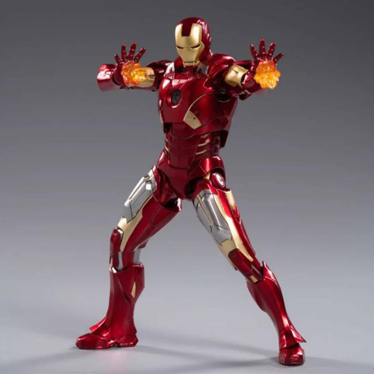 HiPlay ZD Toys Collectible Figure Full Set: Anniversary Series Non-Luminous Version: Iron Man MK7 (1906-07), 1:10 Scale Miniatur