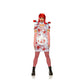 Seeing Red Evil Fast Food Girl Includes Dress, Apron, Gloves, Wig (Medium)