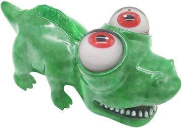 Warm Fuzzy Toys Full Case (12) Floating Eye Animal Squishy Dinosaur | Funny Sensory Fidget Great For Party Favor, Prize Box, Pta Carnival Or School Fundraisers