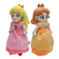 Hanbo Super Star Collection Princess Peach Plush Toy Princess Rosalina & Daisy Stuffed Plush 10.2''/26Cm (Pink And Yellow)
