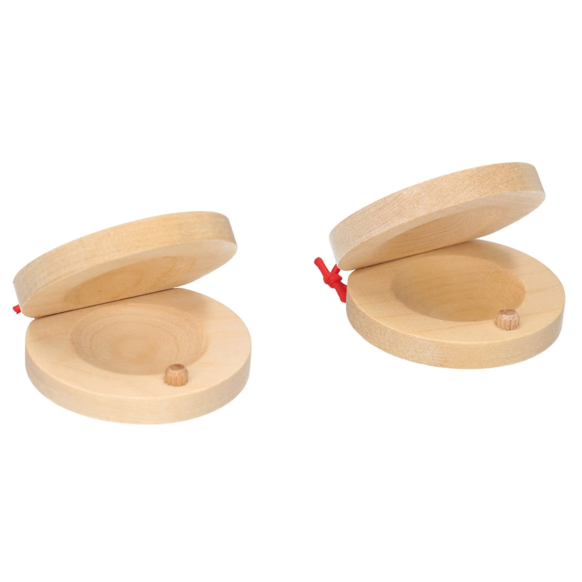 Homgee Pair Of Castanets Wooden Castanet Ger Clappers Musical Instrument