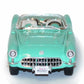 Maisto 1/24 Scale Diecast Model Toy Car - 1957 Chevy Corvette Convertible, Turquoise Special Edition, Model 31275